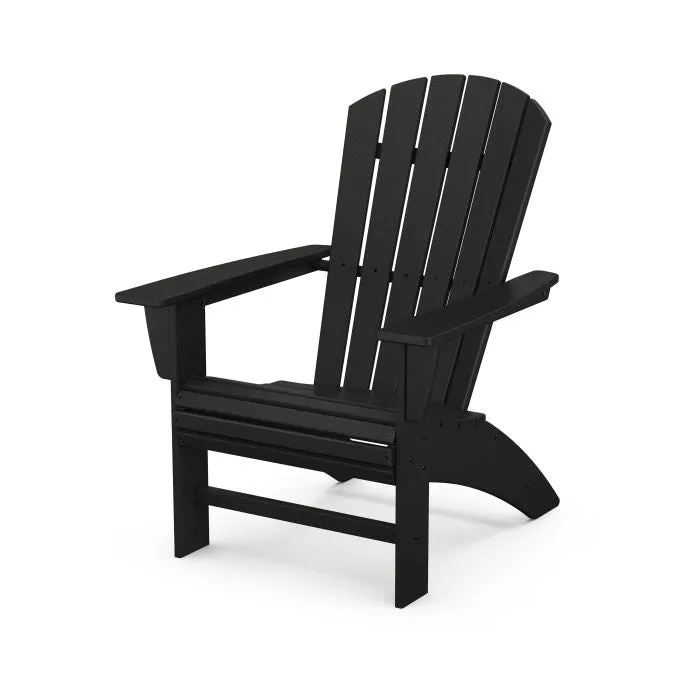 POLYWOOD Nautical Curveback Adirondack Chair