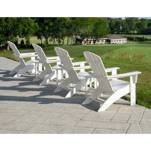 POLYWOOD Nautical Curveback Adirondack Chair