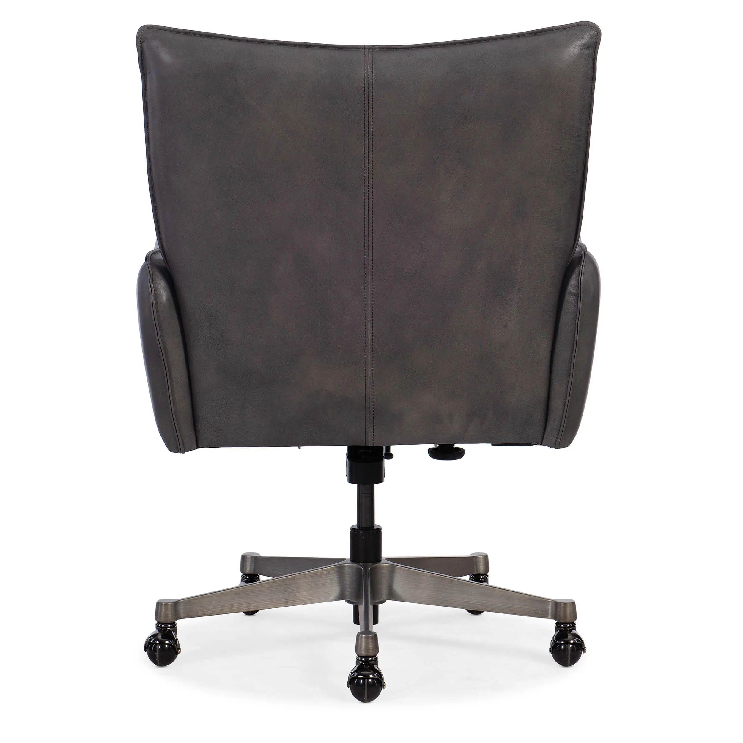 Quinn Executive Swivel Tilt Leather Chair, Denovo Thunder