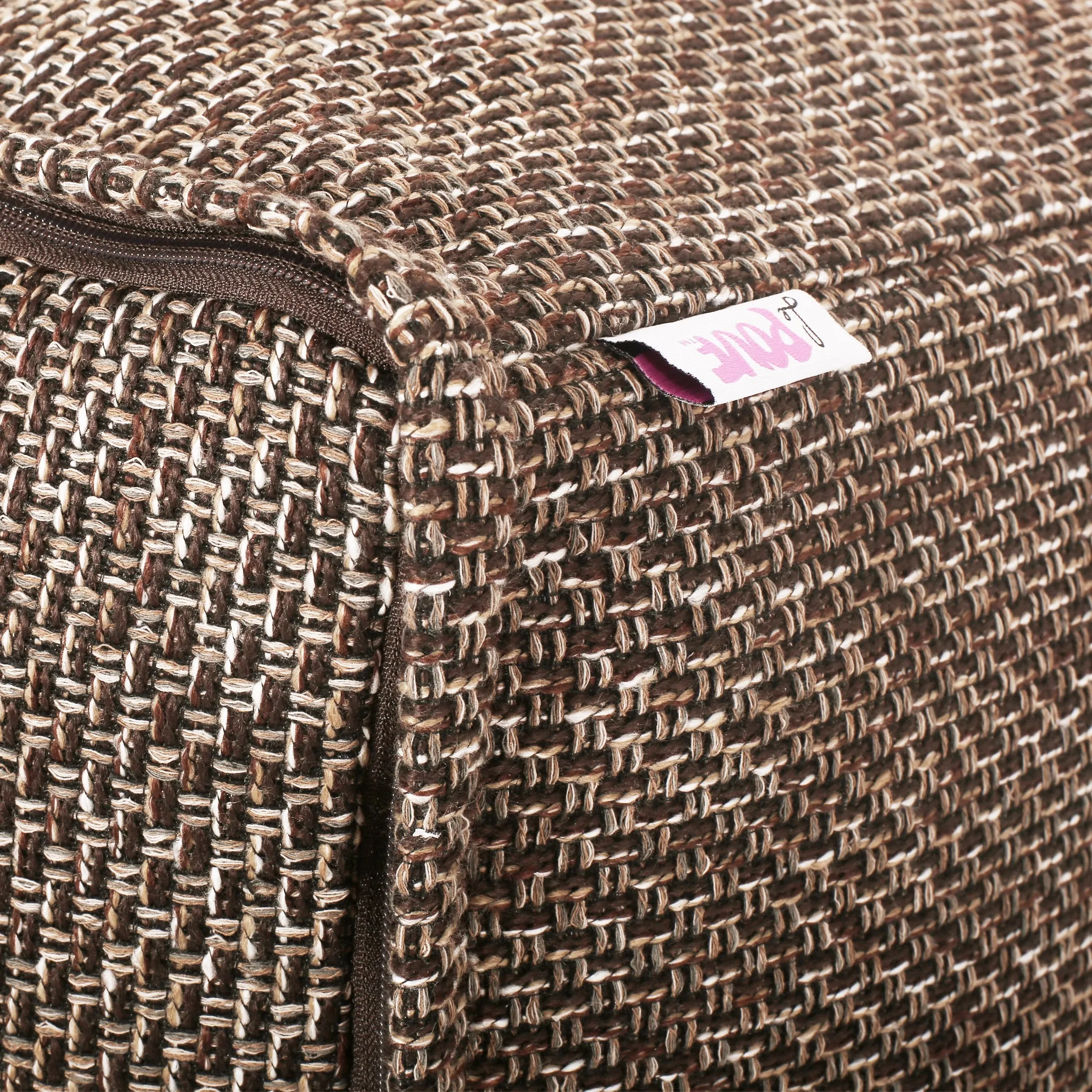 Rakiya Contemporary Fabric Pouf