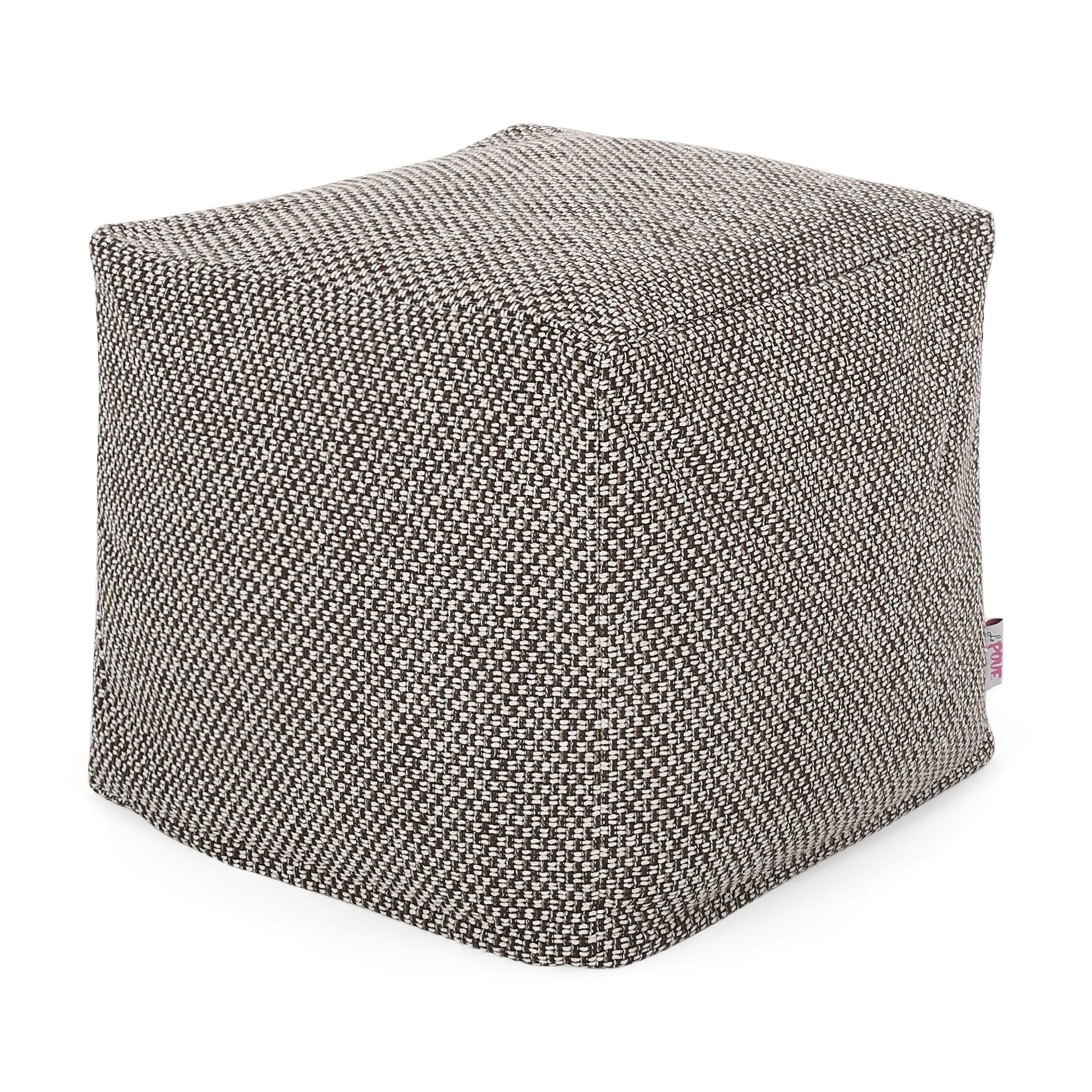 Rakiya Contemporary Fabric Pouf