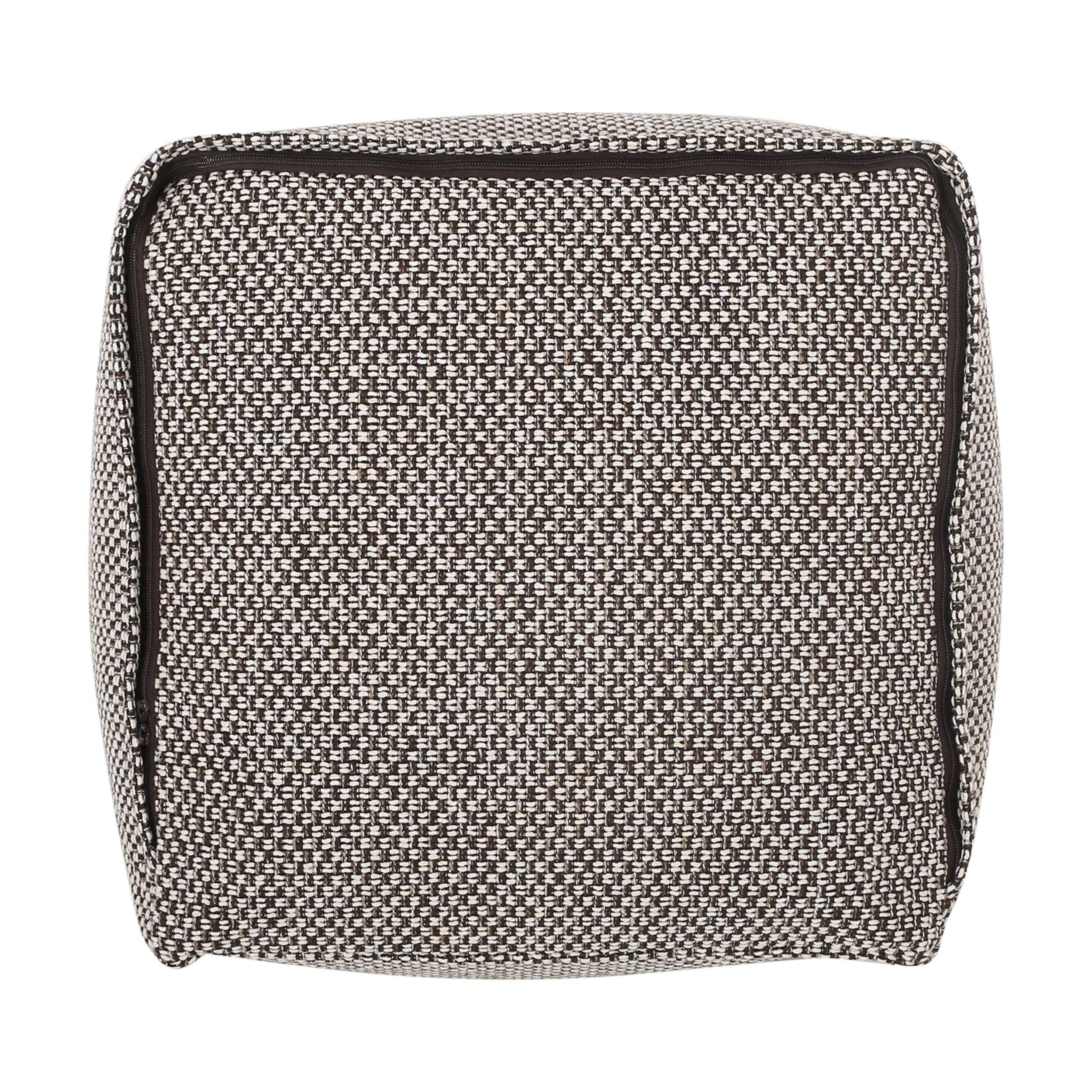 Rakiya Contemporary Fabric Pouf