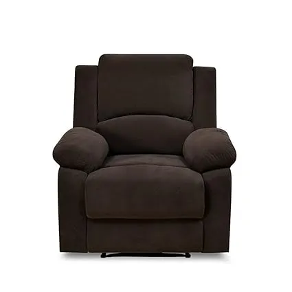 Rubik Fabric Manual Recliner | Fabric Manual Recliner Chairs