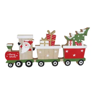 Santa Train Table Block