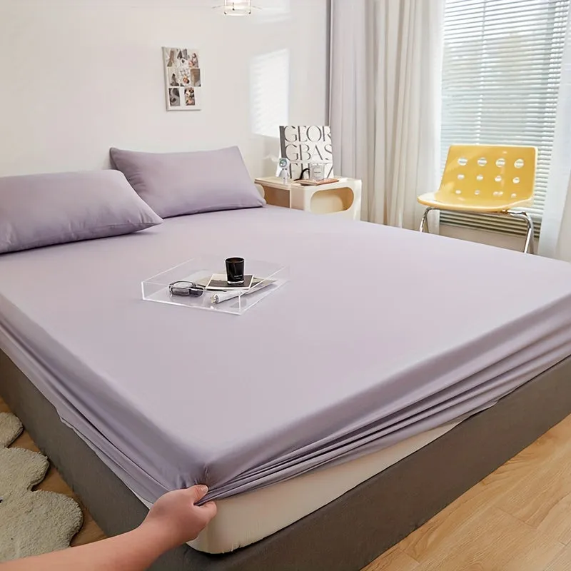 Soft and Cozy Polyester Fitted Sheet for Deep Mattresses