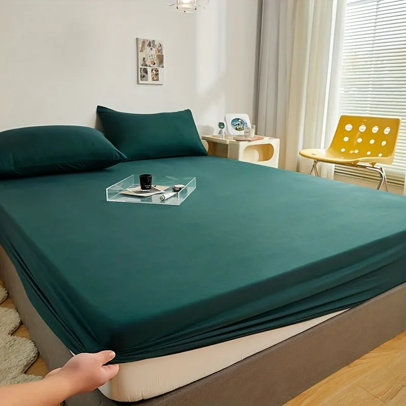 Soft and Cozy Polyester Fitted Sheet for Deep Mattresses