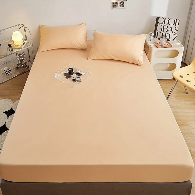 Soft and Cozy Polyester Fitted Sheet for Deep Mattresses