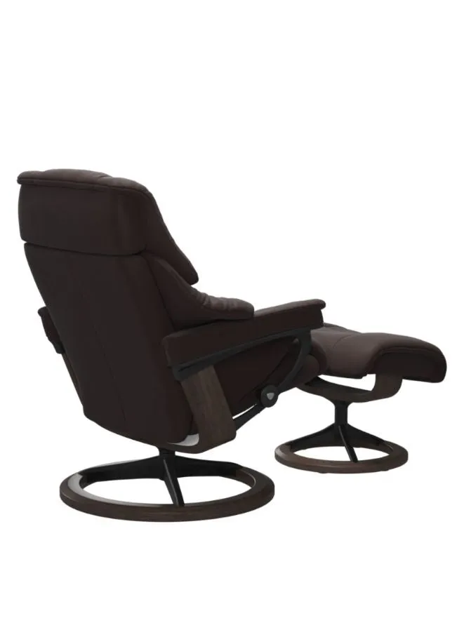 Stressless® Reno Signature Recliner with Footstool