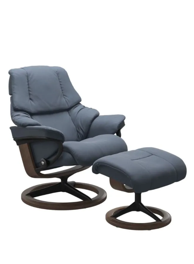 Stressless® Reno Signature Recliner with Footstool