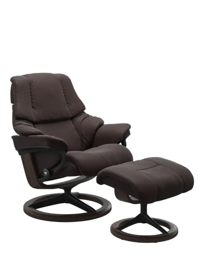 Stressless® Reno Signature Recliner with Footstool