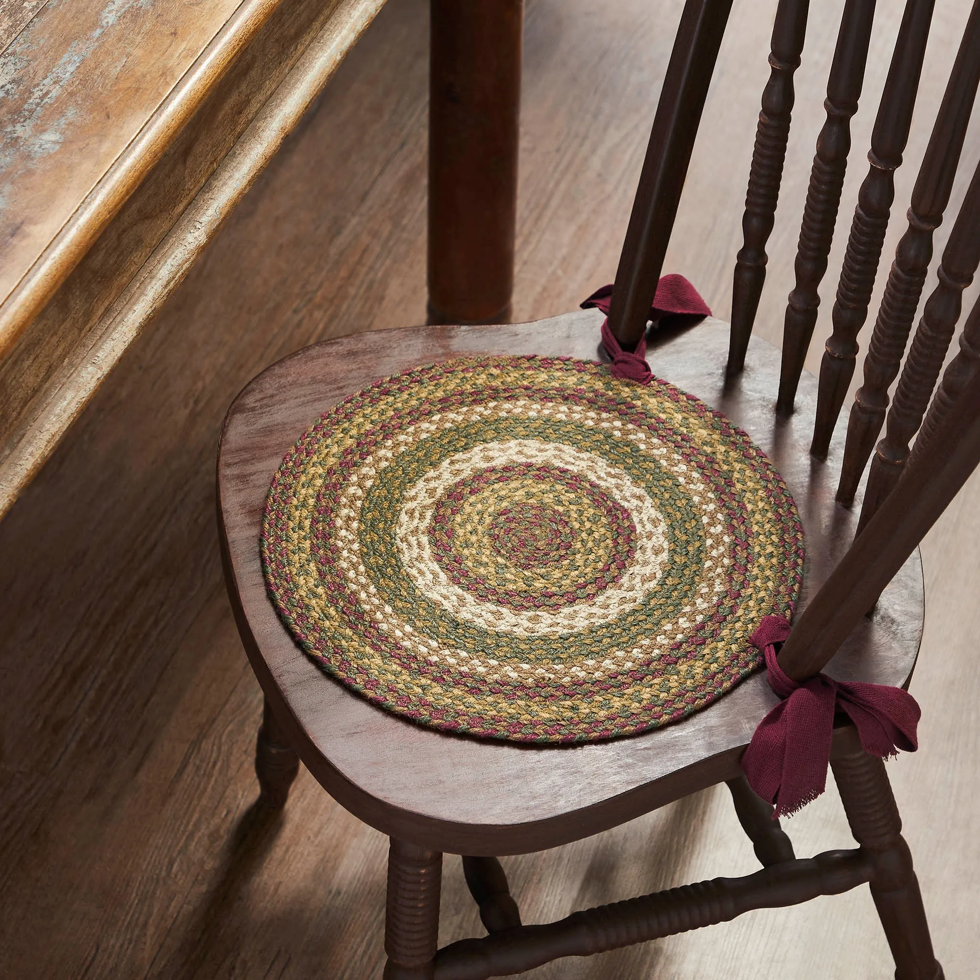 Tea Cabin Jute Chair Pad 15 inch Diameter