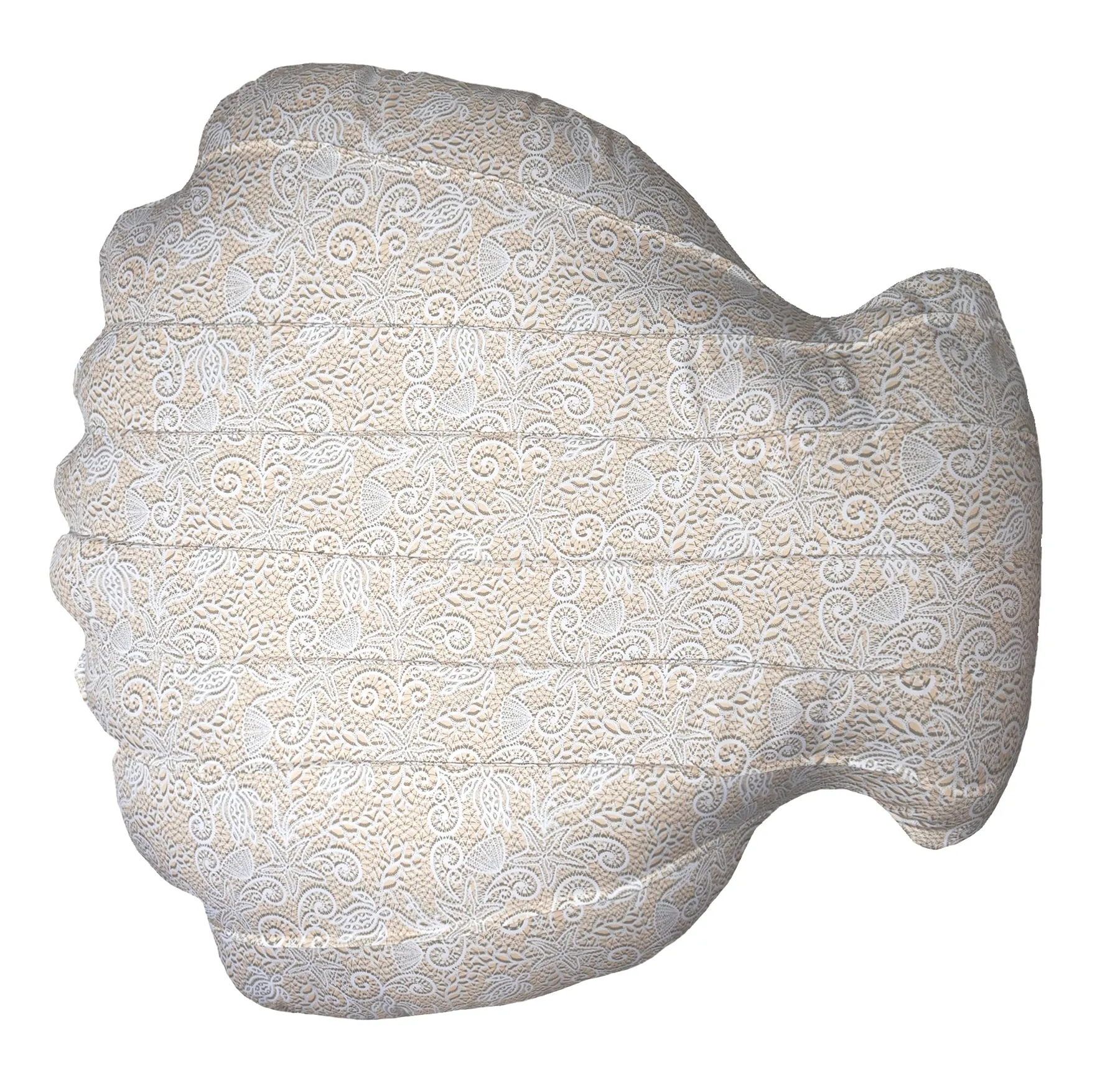 VILEBREQUIN x MX Home - Pouf XL flottant coquillage -  motif « effet dentelle »