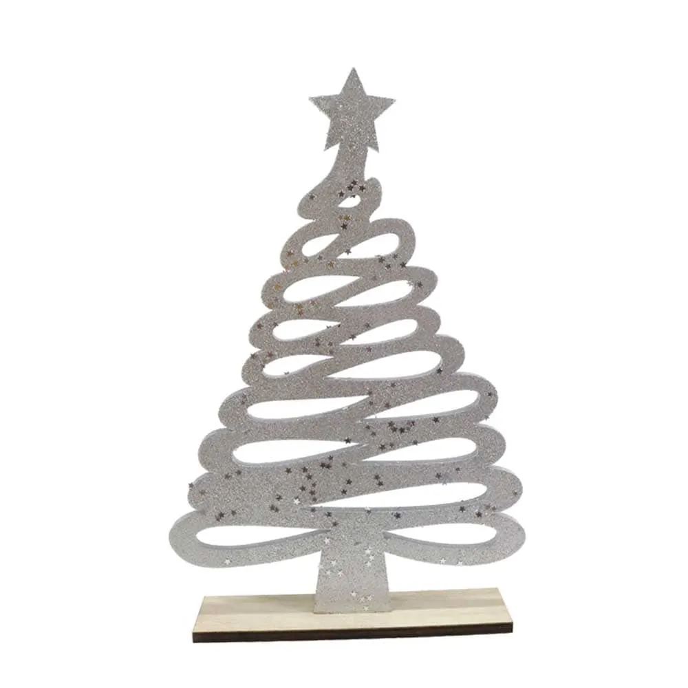 Wavy Table Tree 4 Asst (29cm)