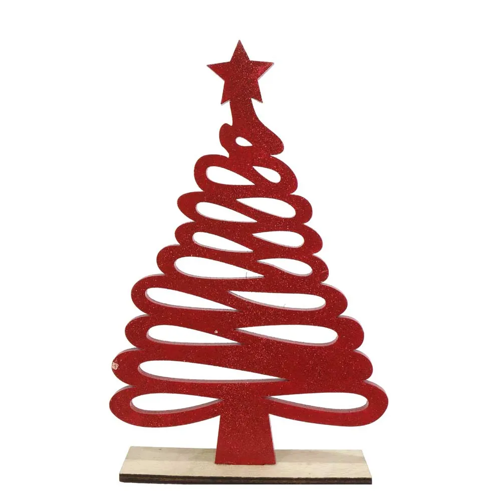 Wavy Table Tree 4 Asst (29cm)