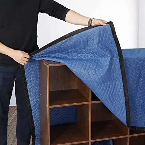 ZENY™ 12 Moving Packing Blankets Heavy Duty Moving Pads for Protecting Furniture Professional